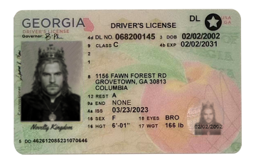 Georgia Fake IDs (2025 version)