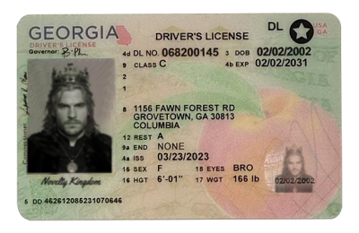 Georgia Fake IDs (2025 version)