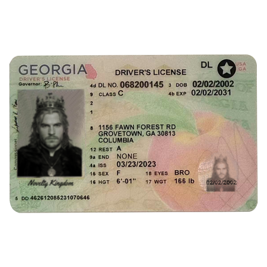 Georgia Fake IDs (2025 version)