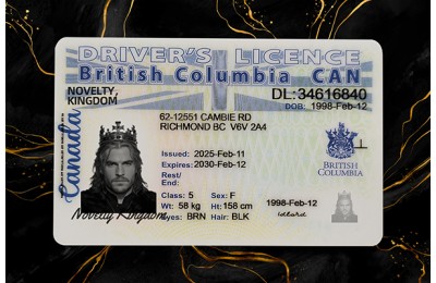 BRITISH COLUMBIA FAKE IDS (2025 VERSION)