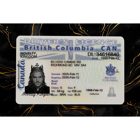 BRITISH COLUMBIA FAKE IDS (2025 VERSION)