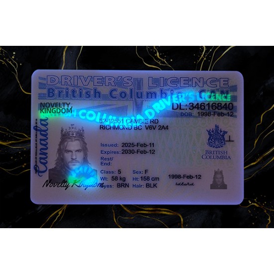 BRITISH COLUMBIA FAKE IDS (2025 VERSION)