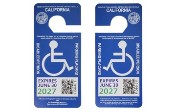 California Disabled Parking Permit