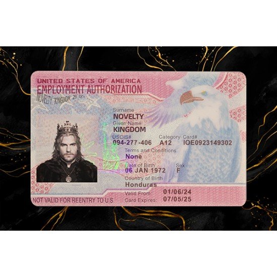 Employment Authorization Card（2026 Version）