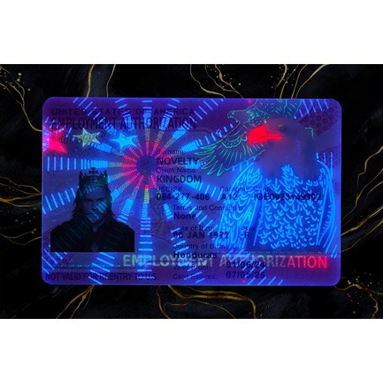 Employment Authorization Card（2026 Version）