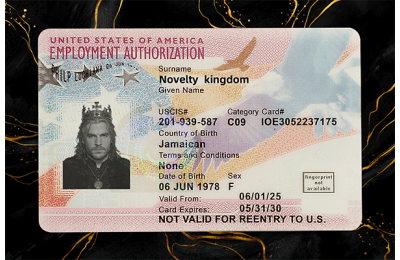 Employment Authorization Card