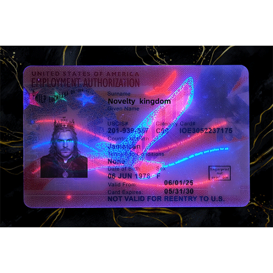Employment Authorization Card