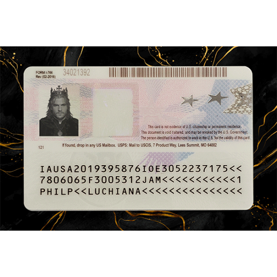 Employment Authorization Card