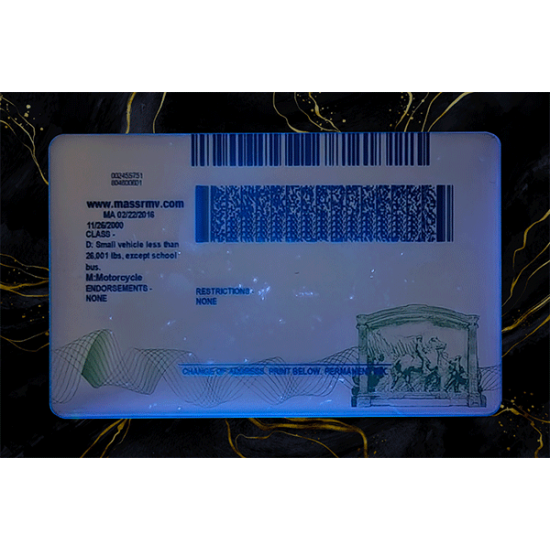 Massachusetts Fake IDs