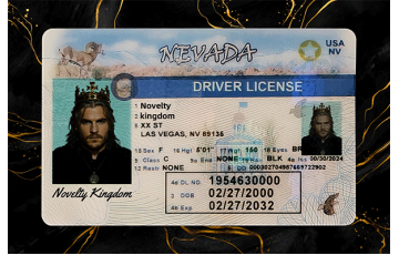 Nevada Fake Dirvers Licence