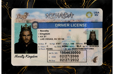 Nevada Fake Dirvers Licence