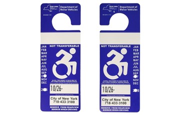 New York Disabled Parking Permit