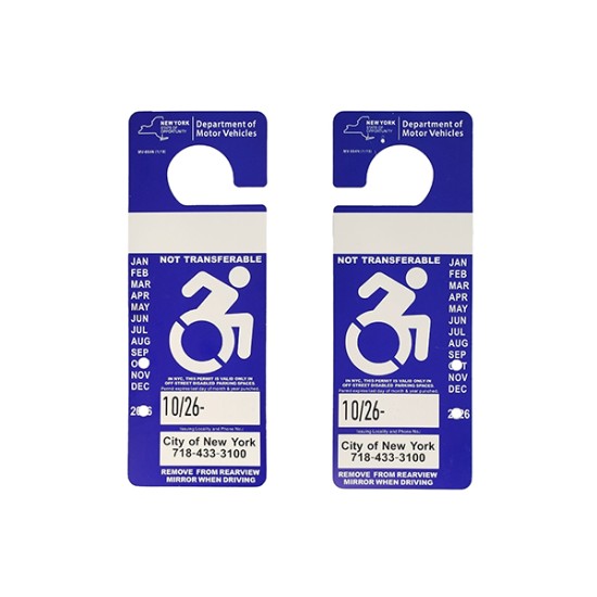 New York Disabled Parking Permit