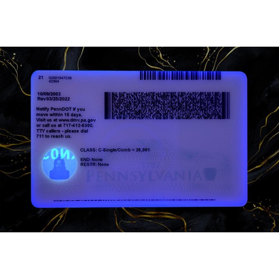 PENNSYLVANIA FAKE IDS (2025 VERSION)