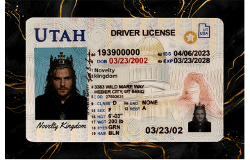 Utah Fake Dirvers Licence