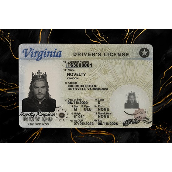Virginia VIRGINIA FAKE IDS (2025 VERSION)