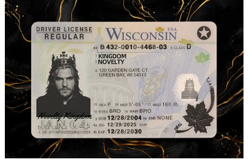 Wisconsin Drivers License (2026 Version)