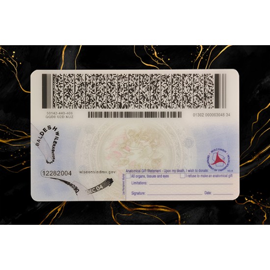 Wisconsin Drivers License (2026 Version)