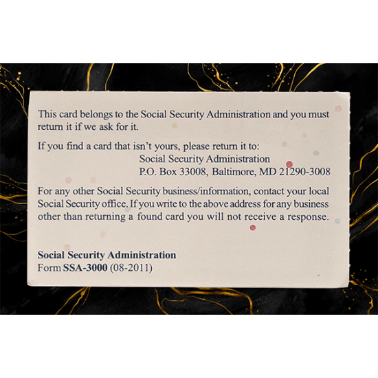 SSN Card