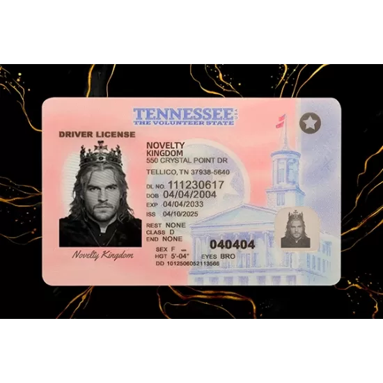 Tennessee Fake DL (2025 Version)